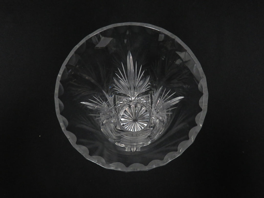 Cut Crystal Vase