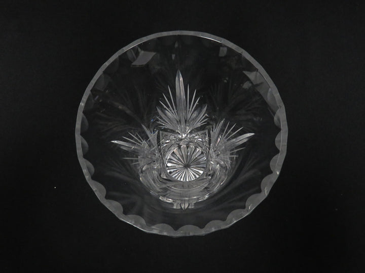 Cut Crystal Vase