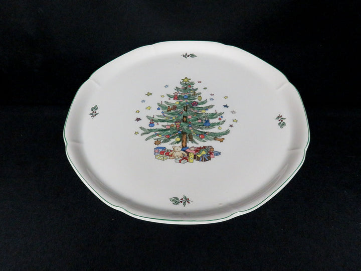 Nikko Christmas Cake Plate