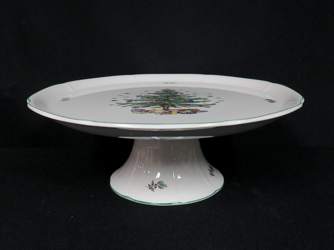 Nikko Christmas Cake Plate