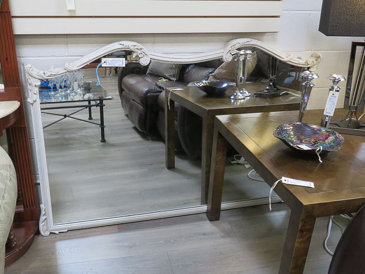 Scrolled Cream Horizontal  Mirror