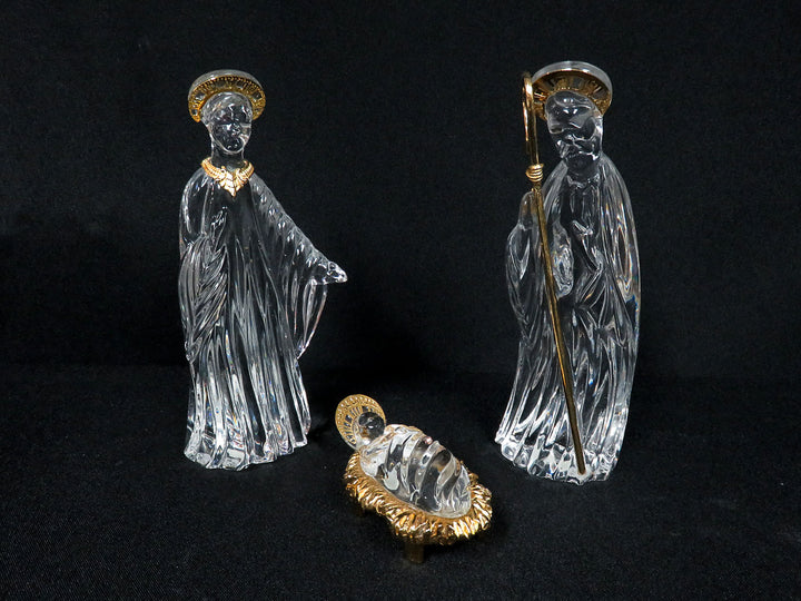 Gorham Crystal Nativity
