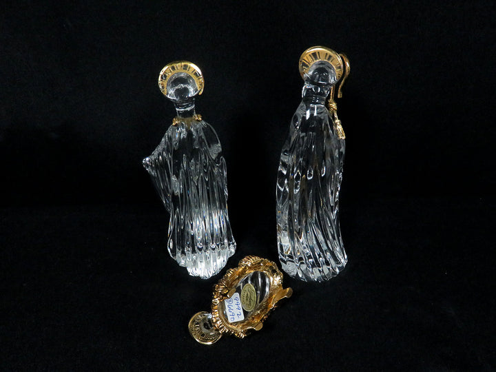 Gorham Crystal Nativity