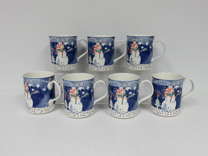 Noritake Epoch Christmas Mugs