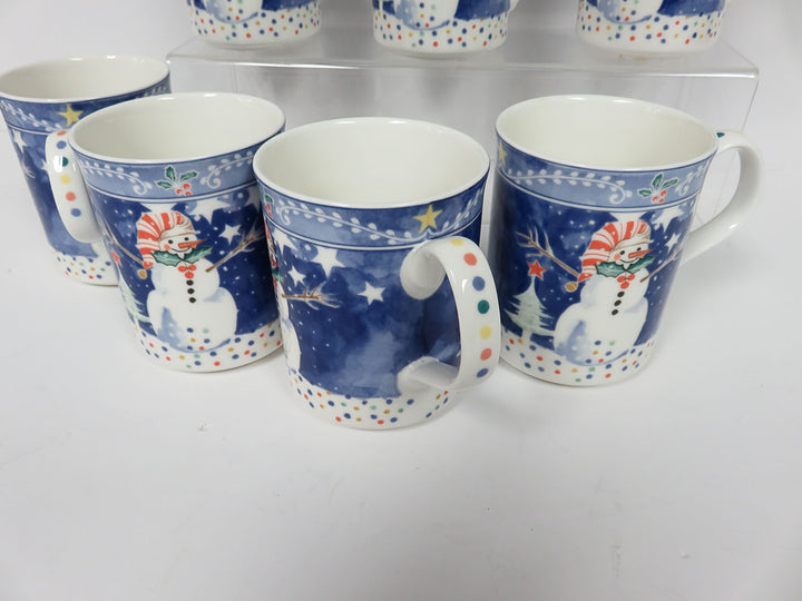 Noritake Epoch Christmas Mugs