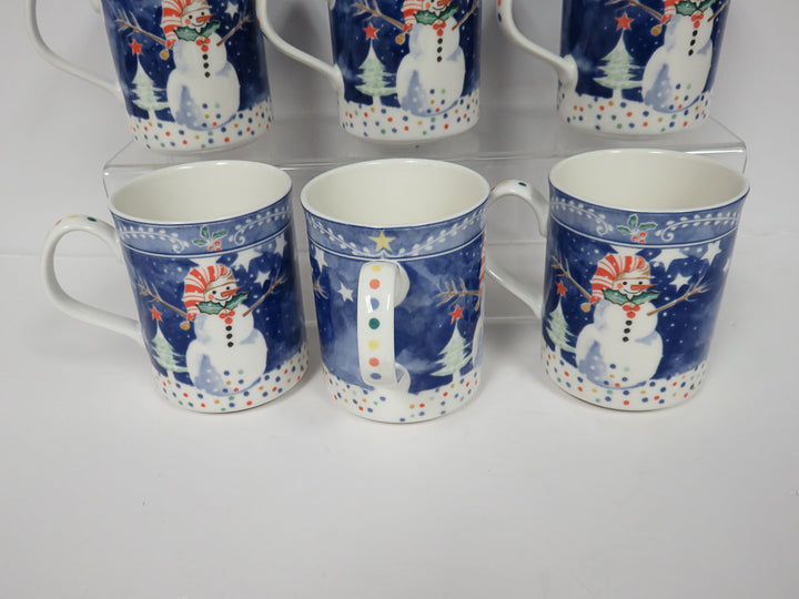 Noritake Epoch Christmas Mugs