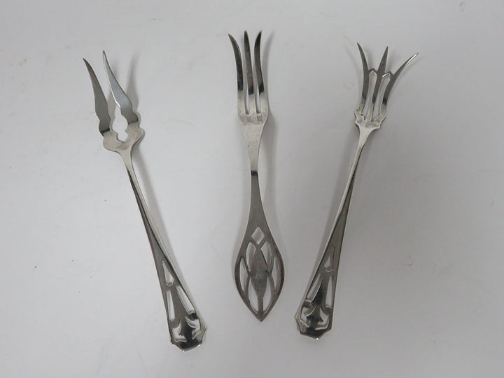 Sterling Silver Appetizer Forks