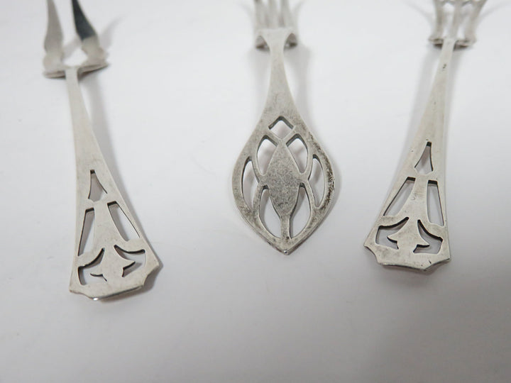 Sterling Silver Appetizer Forks
