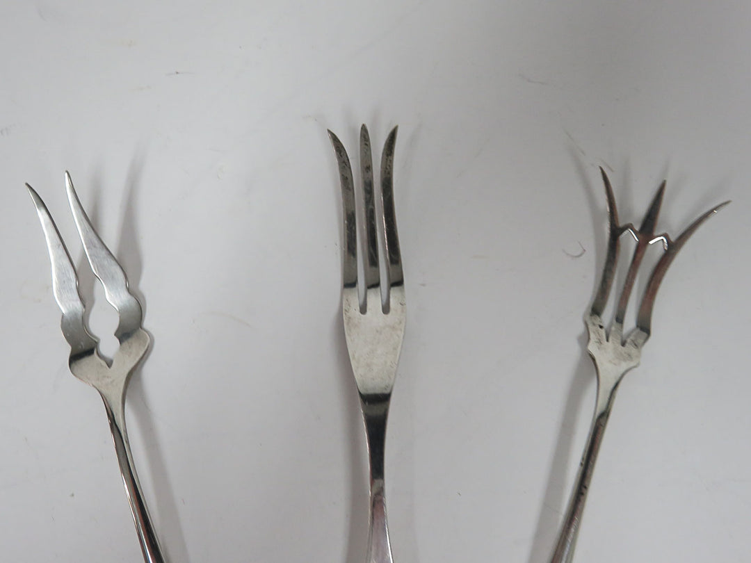 Sterling Silver Appetizer Forks