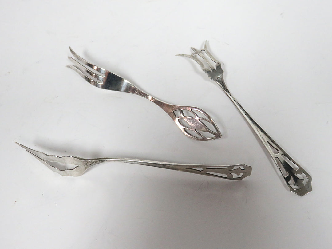 Sterling Silver Appetizer Forks