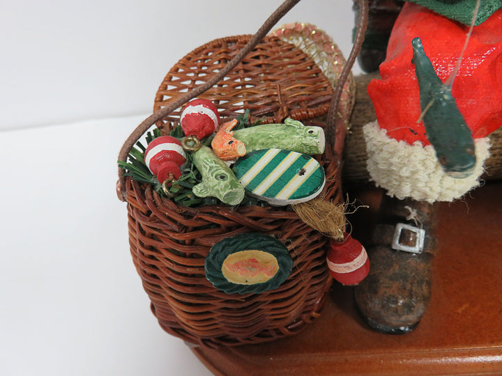 Classic Collectibles Fishing Santa 1995