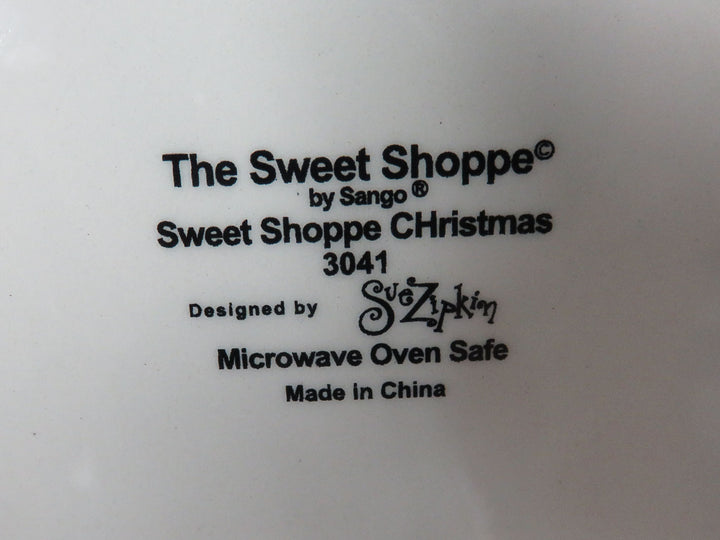Sango Snowman Dessert Plates