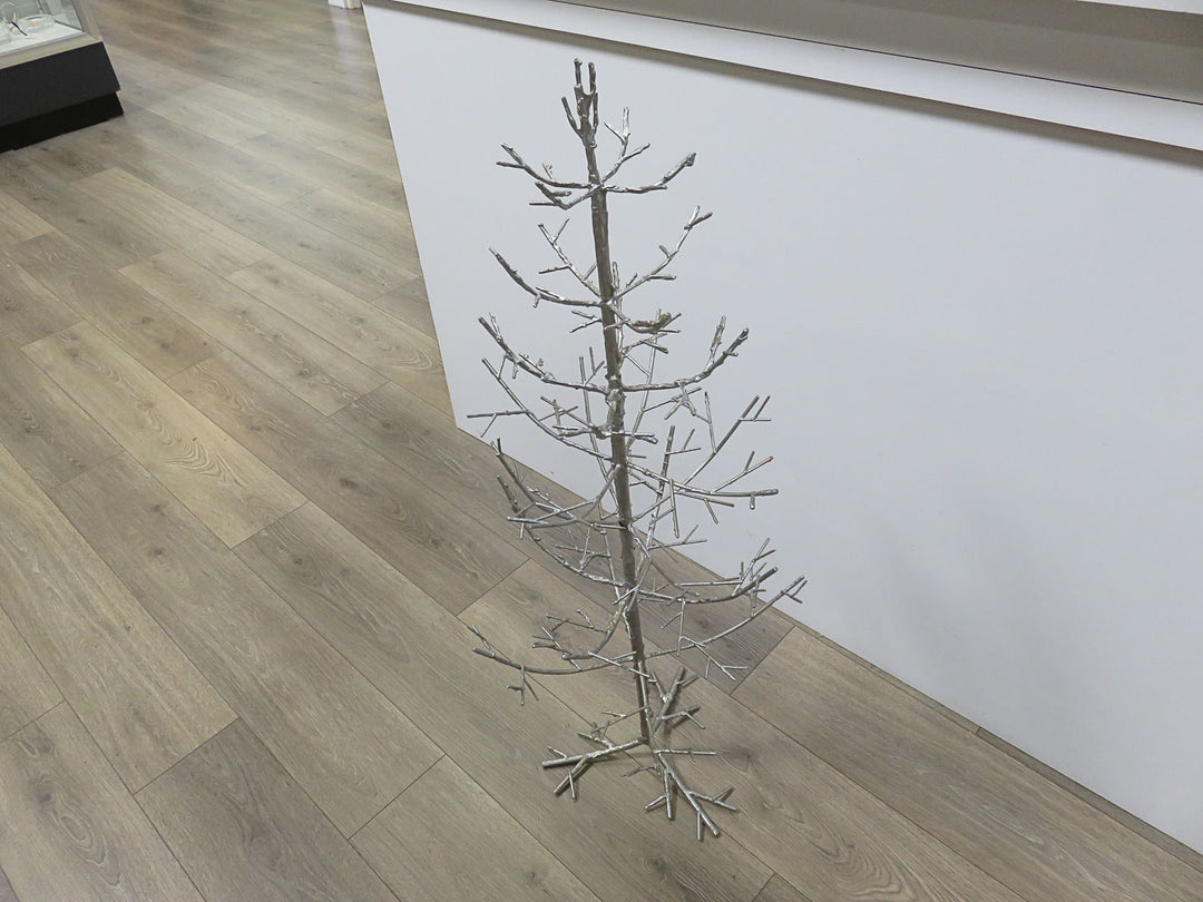 Silver Ornament Display Tree