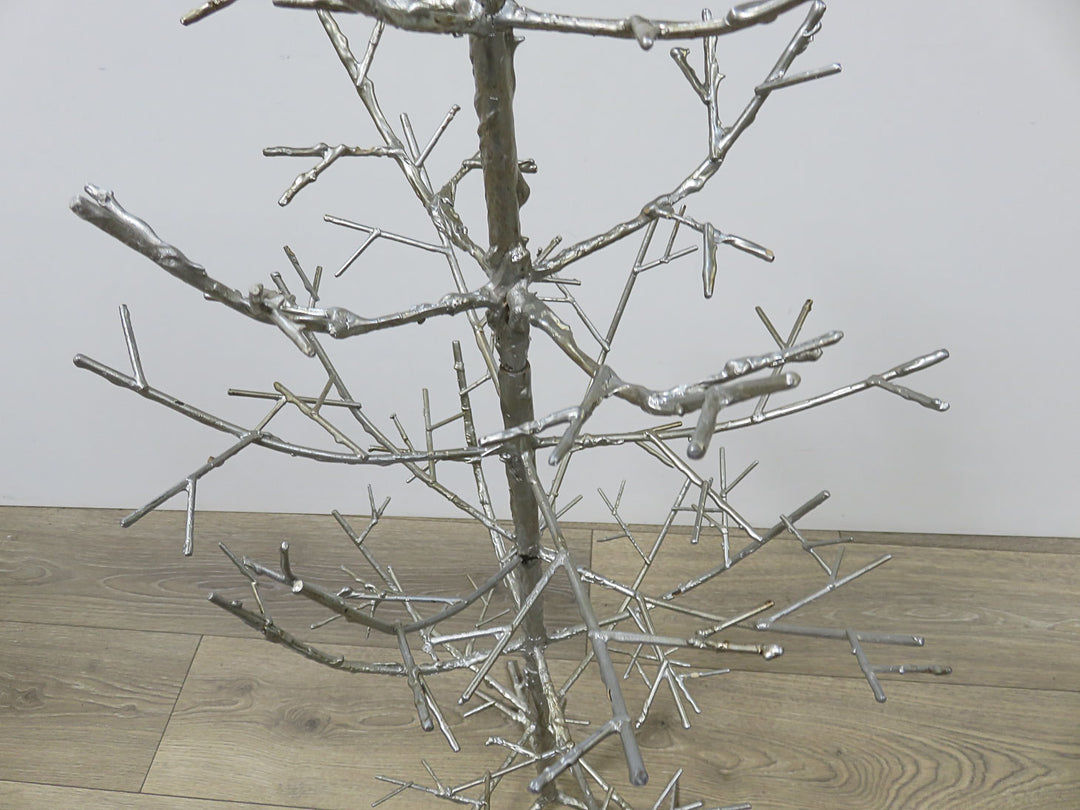 Silver Ornament Display Tree