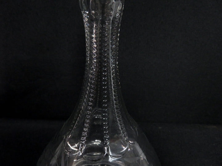 Vintage Etched Glass Decanter