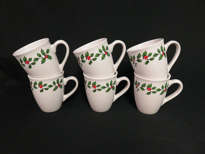 Royal Norfolk Holly Berry Plates & Mugs