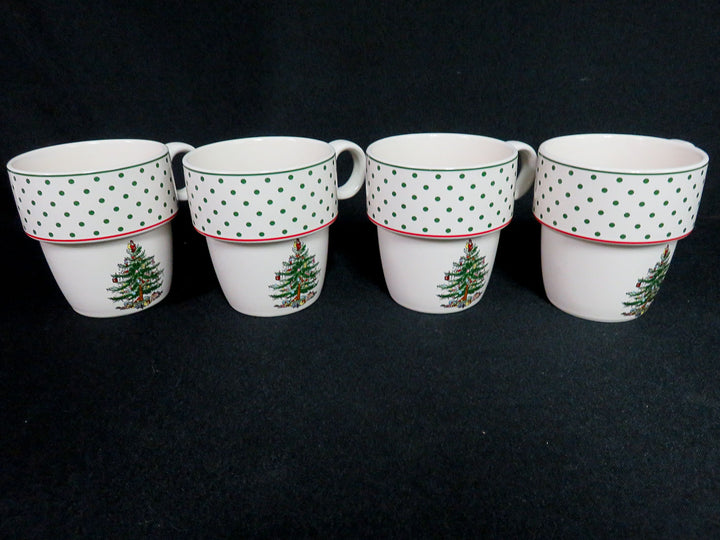 Spode Christmas Tree Mugs