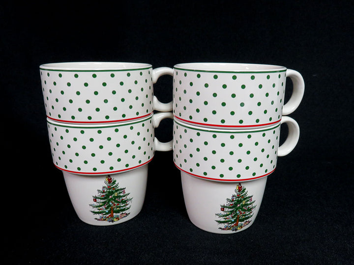 Spode Christmas Tree Mugs