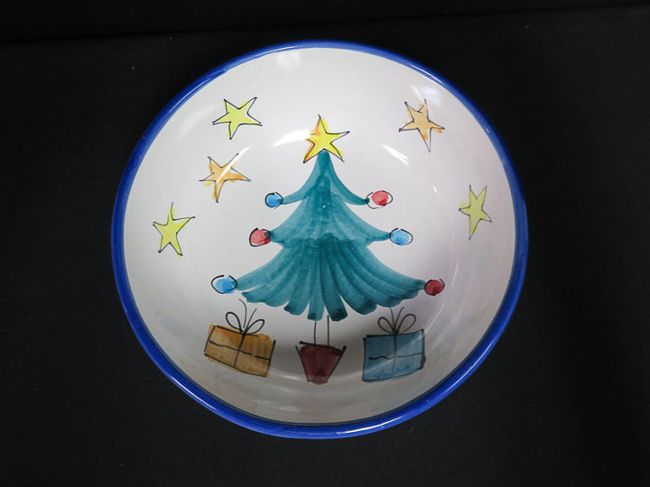 Vietri Christmas Tree Star Bowl