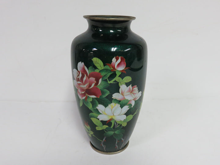 Floral Asian Vase
