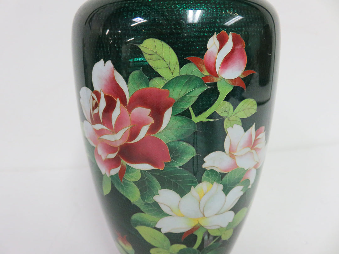 Floral Asian Vase
