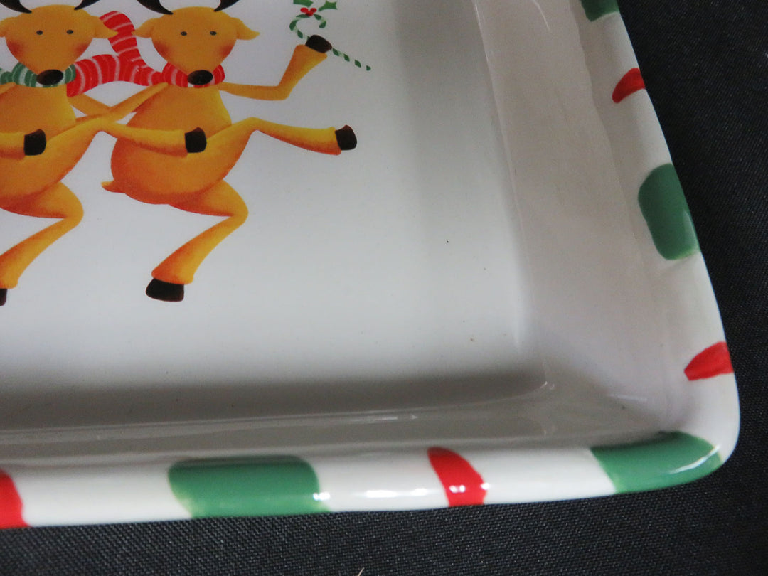Christmas Reindeer Serving Tray