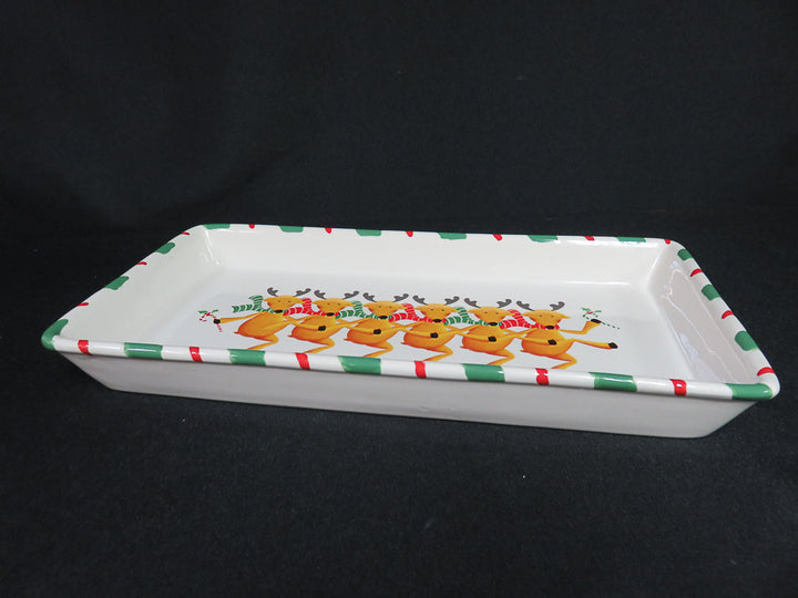 Christmas Reindeer Serving Tray
