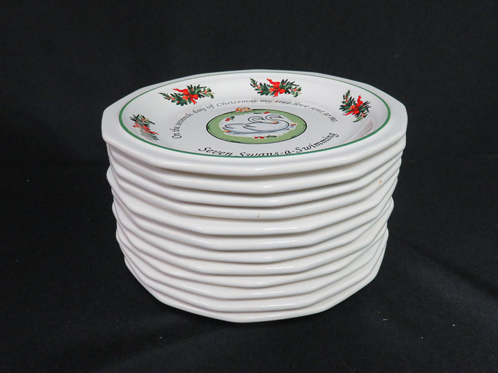 Pfaltzgraff Christmas Dessert Plates