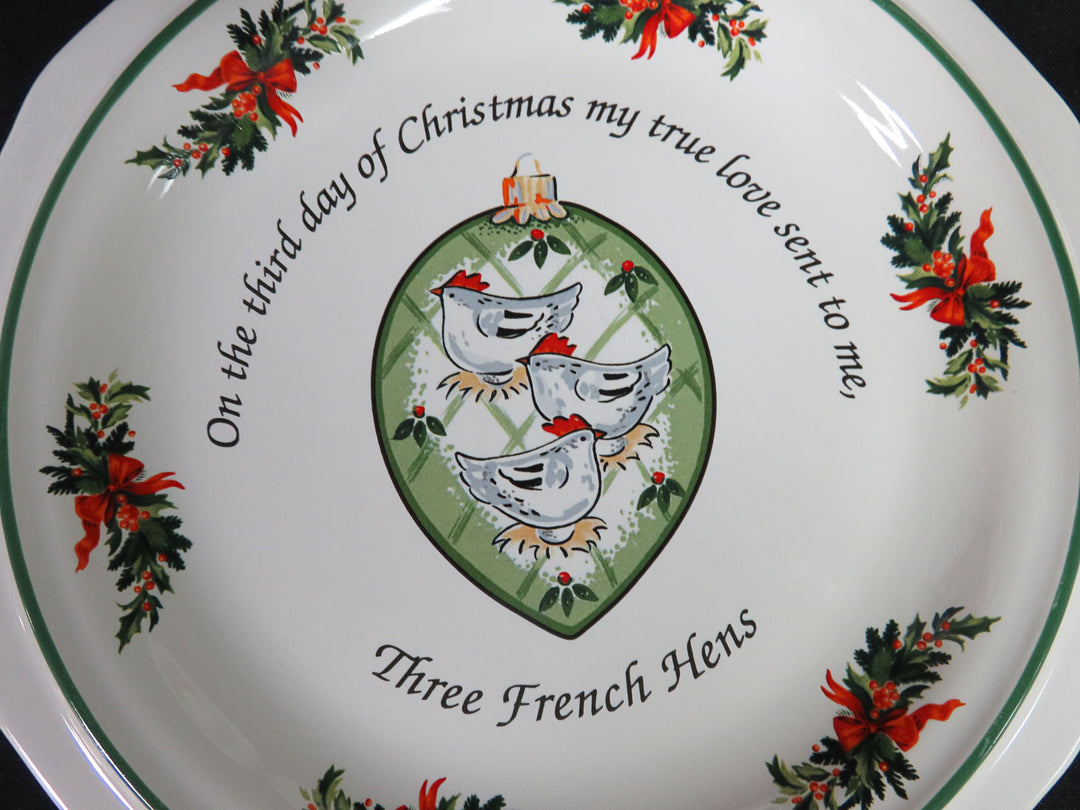 Pfaltzgraff Christmas Dessert Plates