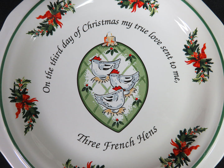 Pfaltzgraff Christmas Dessert Plates