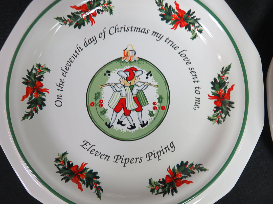 Pfaltzgraff Christmas Dessert Plates