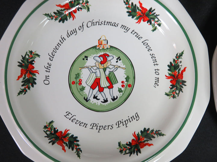 Pfaltzgraff Christmas Dessert Plates