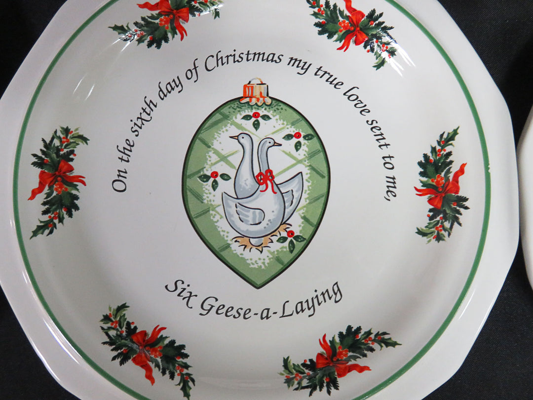 Pfaltzgraff Christmas Dessert Plates