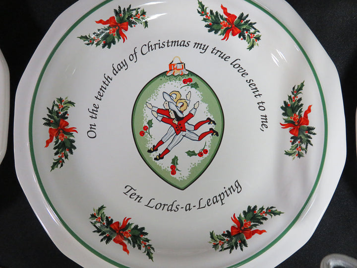 Pfaltzgraff Christmas Dessert Plates