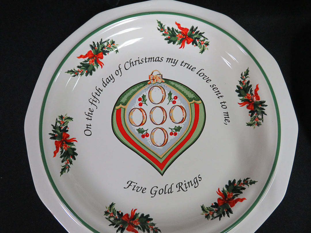Pfaltzgraff Christmas Dessert Plates