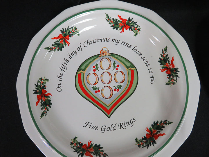 Pfaltzgraff Christmas Dessert Plates
