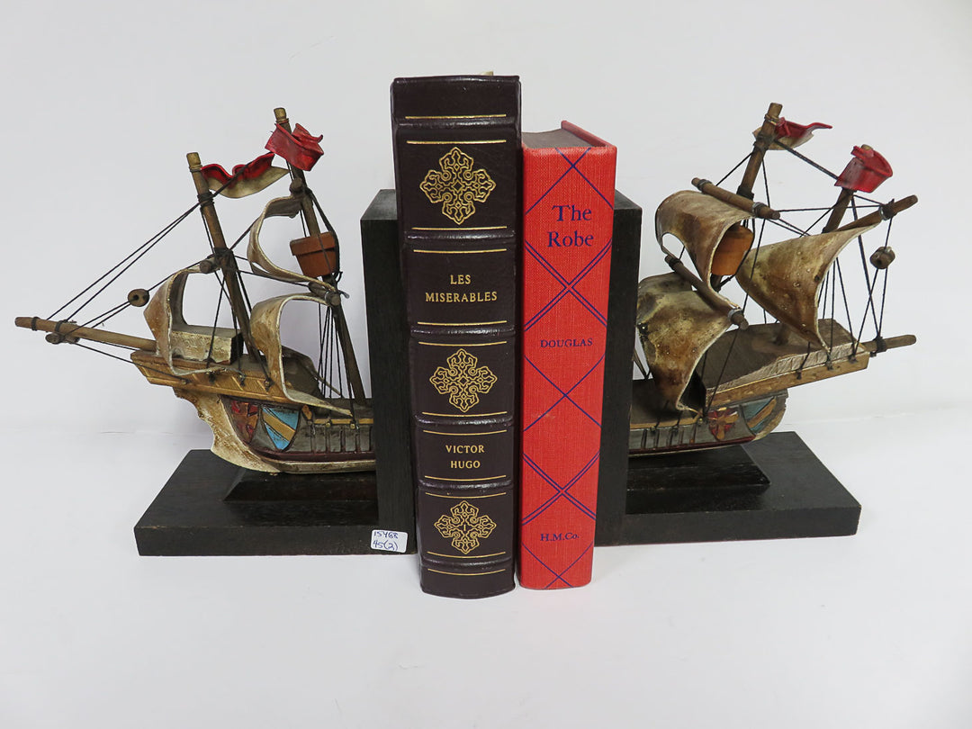 Pirate Ship Bookends