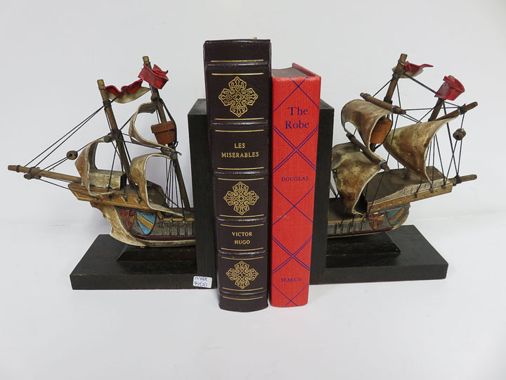 Pirate Ship Bookends