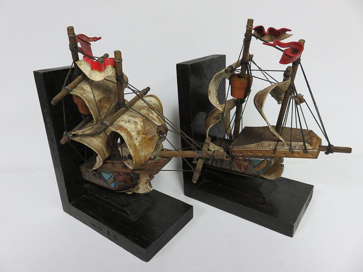 Pirate Ship Bookends