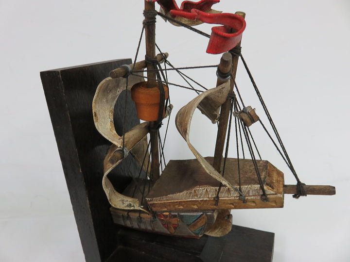 Pirate Ship Bookends