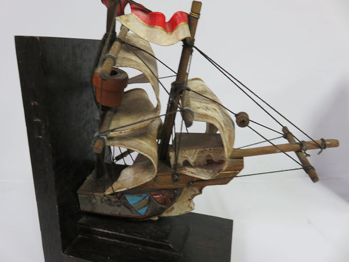 Pirate Ship Bookends