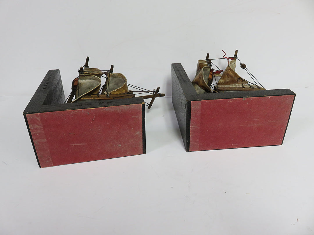 Pirate Ship Bookends
