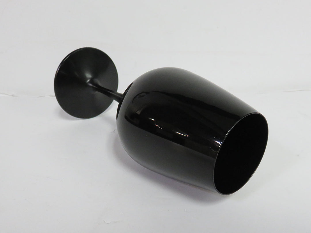Black Wine Glasses