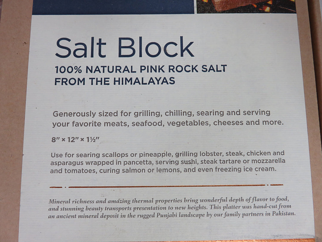 Pink Salt Block