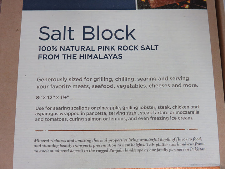 Pink Salt Block