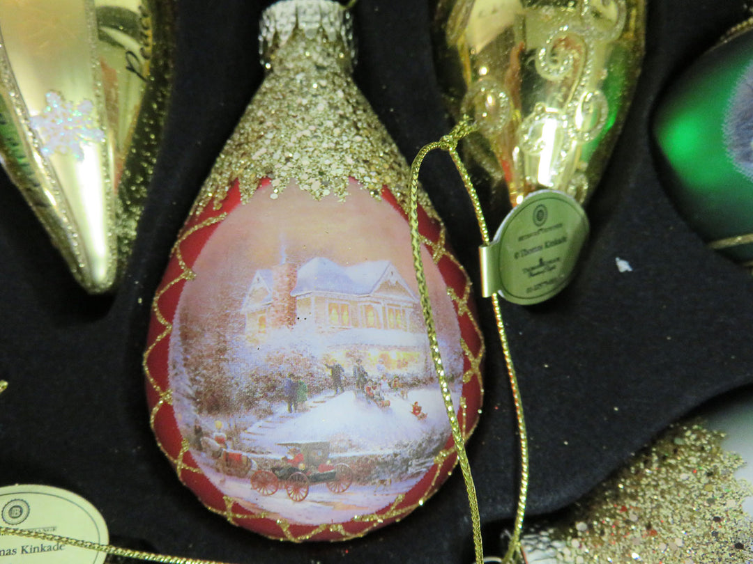 Thomas Kinkade Christmas Ornaments