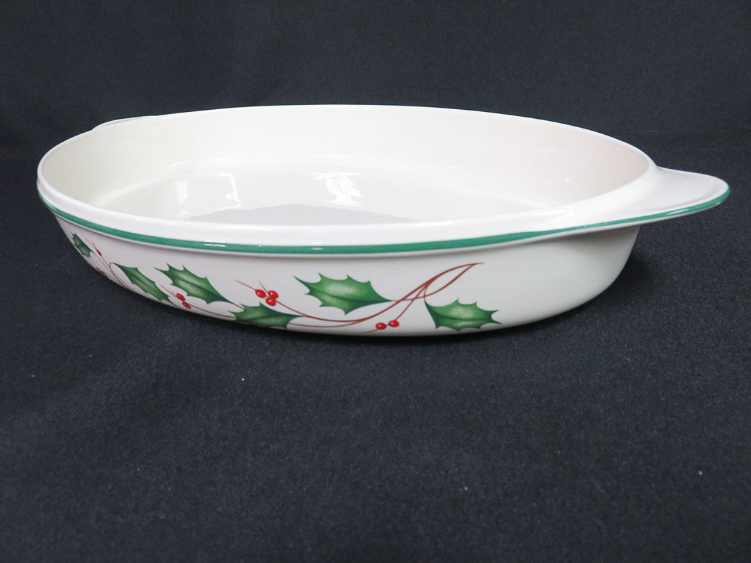Lenox Christmas Oval  Baker