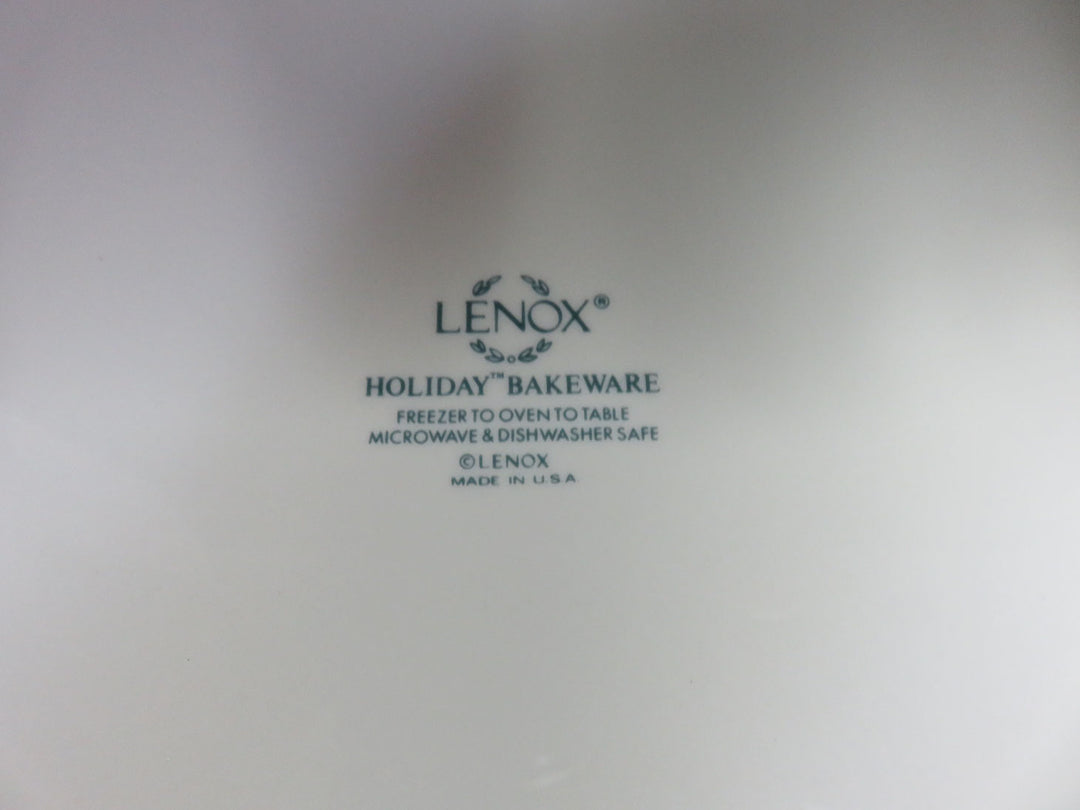 Lenox Christmas Oval  Baker