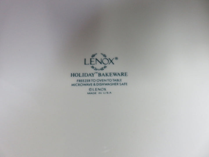 Lenox Christmas Oval  Baker
