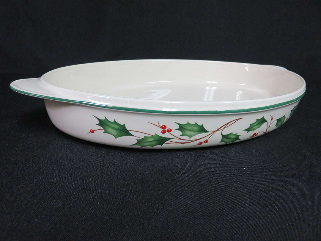 Lenox Christmas Oval  Baker